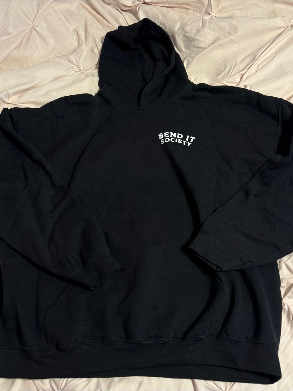 Send it Society Black Tiger Graphic Hoodie